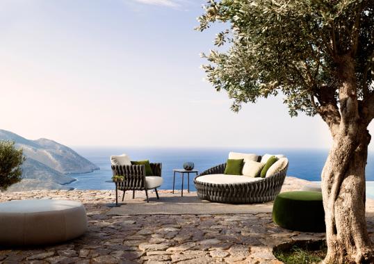 Уличная кушетка от фабрики Tribù модель 05349/TOSCADAYBED