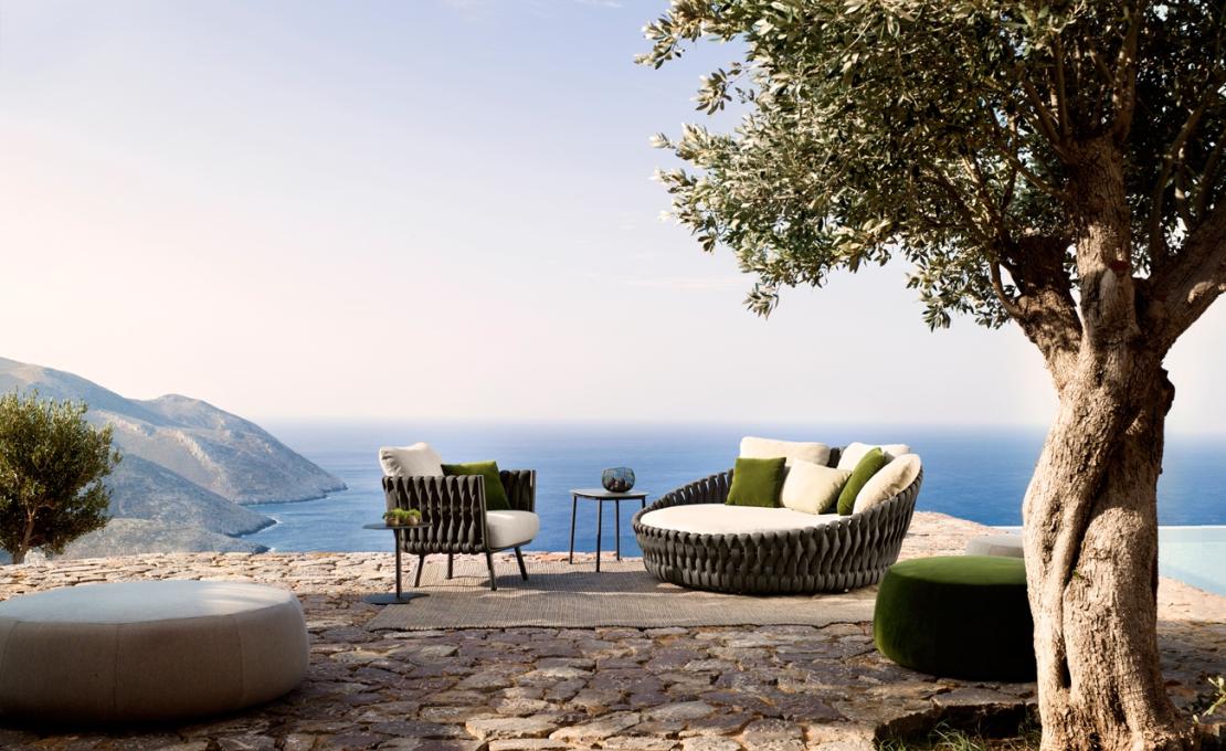 Уличная кушетка от фабрики Tribù модель 05349/TOSCADAYBED