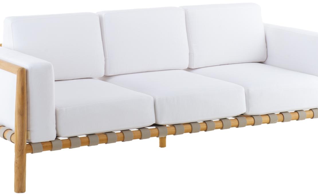 Уличный диван от фабрики Unopiù модель PEVDI-Pevero Sofa