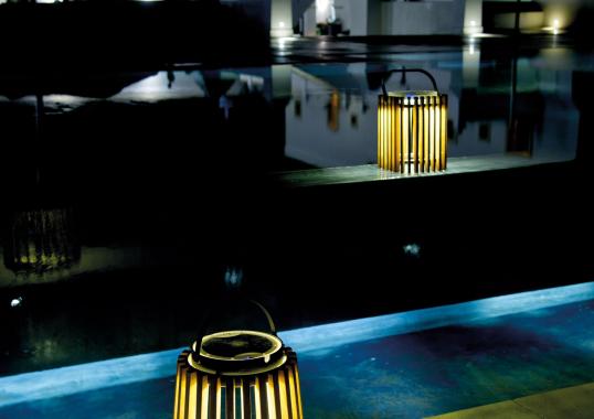 Торшер от фабрики Unopiù модель Solare Floor/Table Lamp