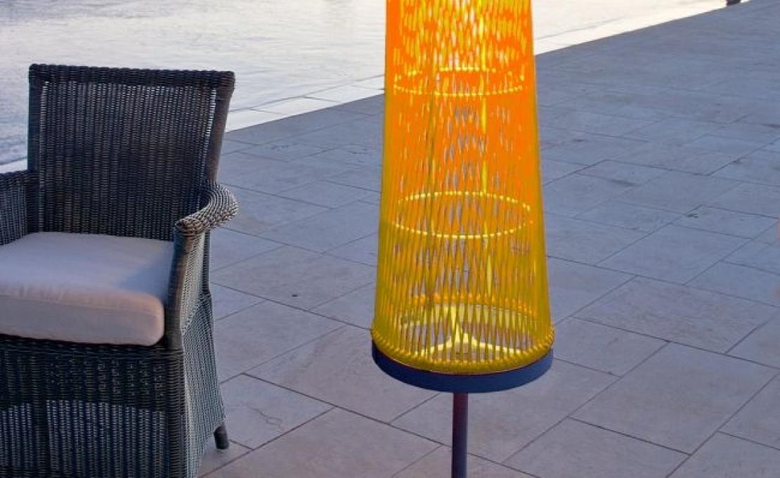 Торшер от фабрики Unopiù модель PIASO-Solare Rope Floor Lamp