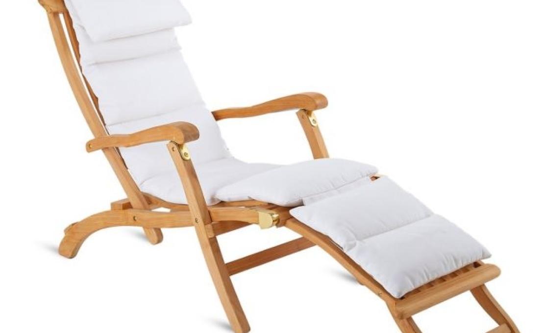 Шезлонг уличныйот фабрики Unopiù модель GRTIT-Chelsea Chaise Longue