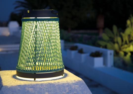Торшер от фабрики Unopiù модель Solare Rope  Floor/Table Lamp
