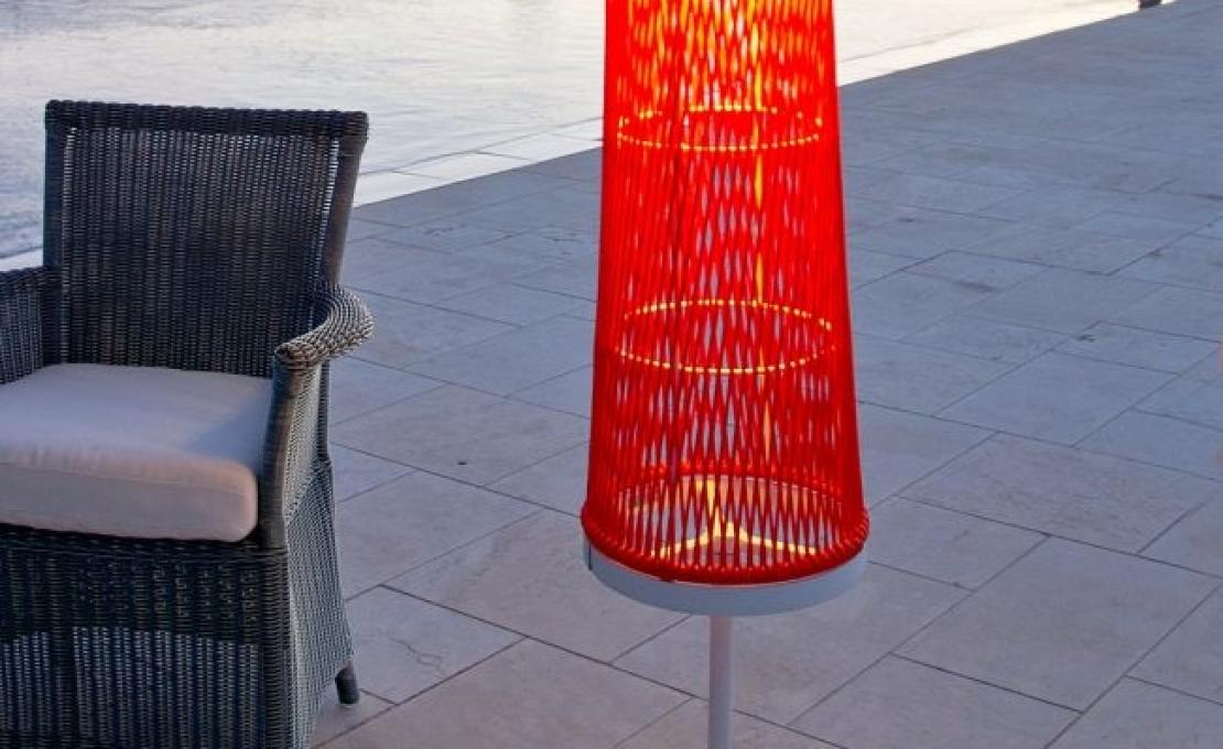 Торшер от фабрики Unopiù модель PIASO-Solare Rope Floor Lamp