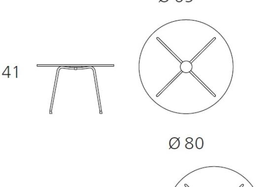 Журнальный столик от фабрики Walter Knoll модель 369 