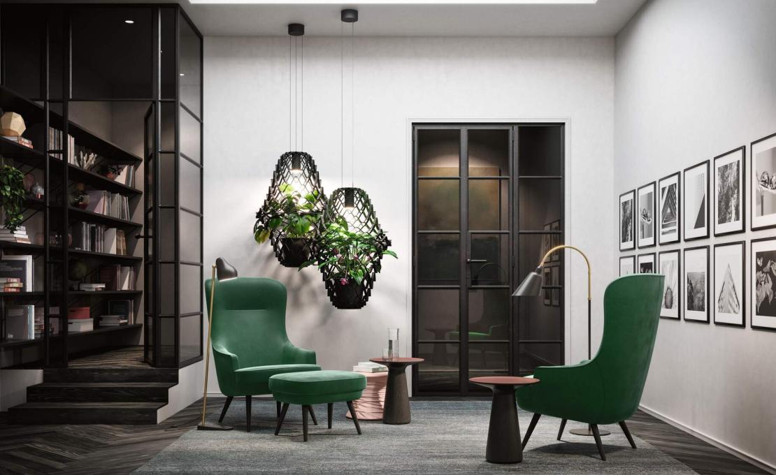 Кресло от фабрики Walter Knoll модель 377-10