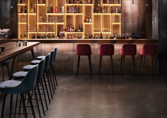 Барный стул от фабрики Walter Knoll модель 375 Bar