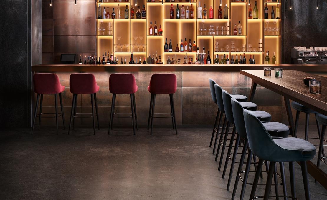 Барный стул от фабрики Walter Knoll модель 375 Bar