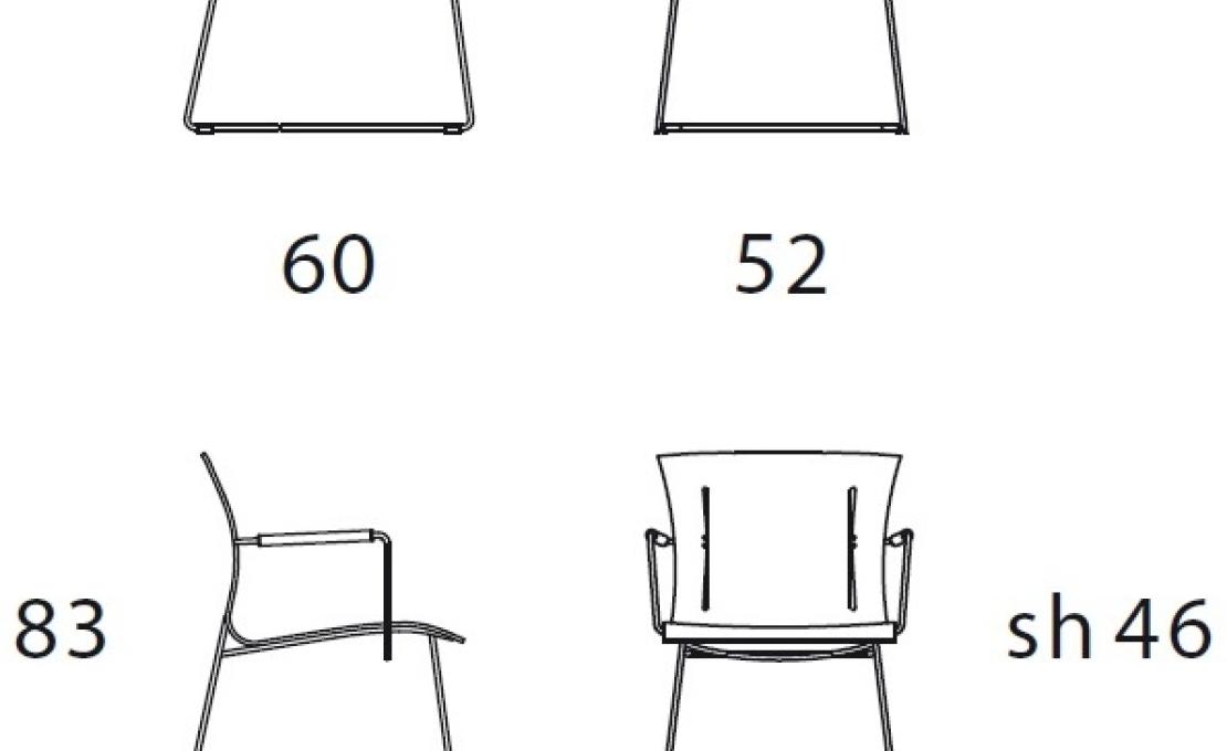 Стул от фабрики Walter Knoll модель Cuoio  Walter Knoll