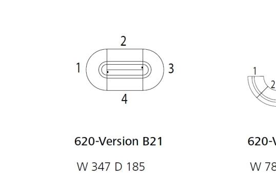 Банкетка от фабрики Walter Knoll модель Foster 620 Bench