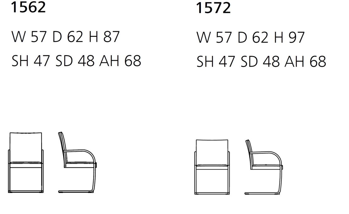 Офисный Стул от фабрики Walter Knoll модель George Cantilever