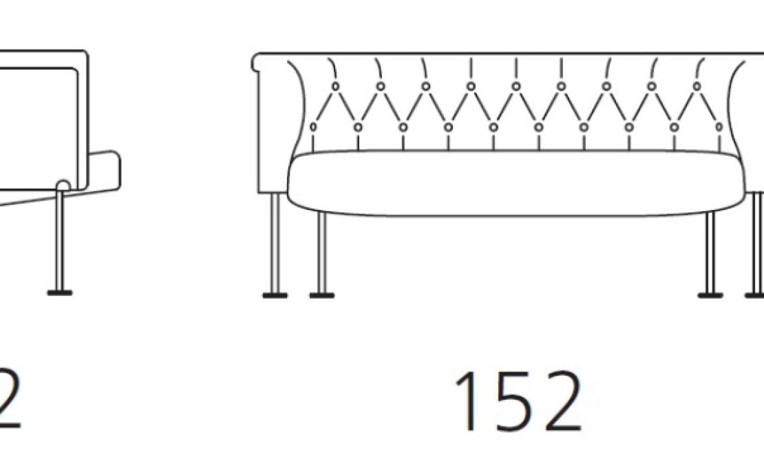 Диван от фабрики Walter Knoll модель 310-20