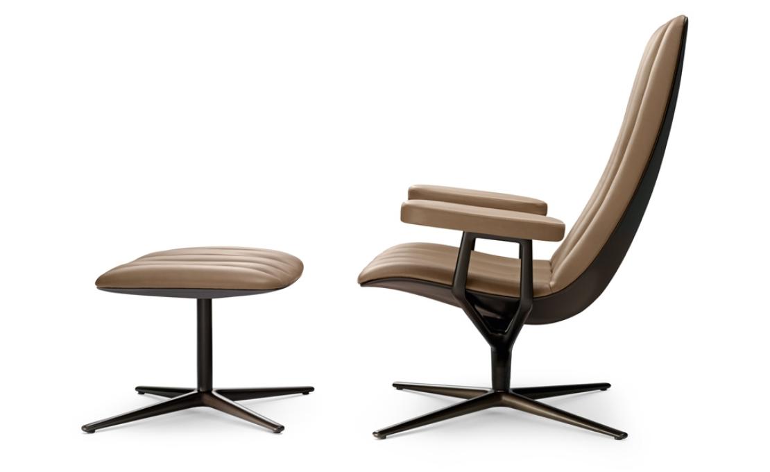 Пуф от фабрики Walter Knoll модель Healey Lounge Foot