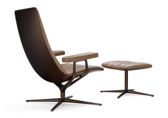 Пуф от фабрики Walter Knoll модель Healey Lounge Foot