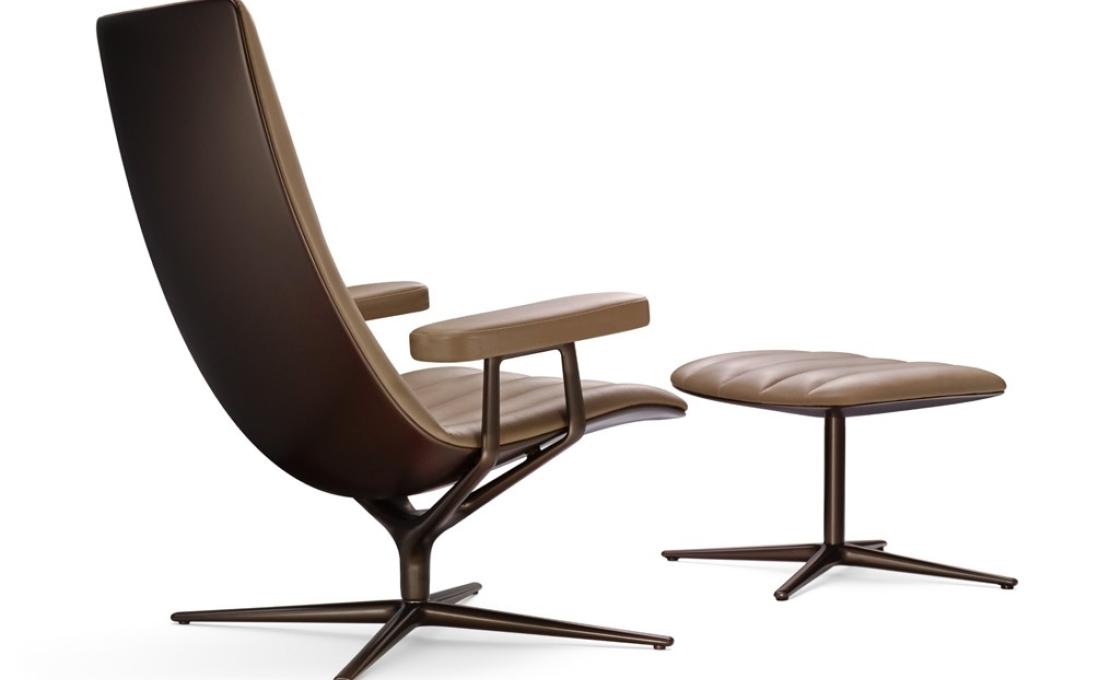 Пуф от фабрики Walter Knoll модель Healey Lounge Foot