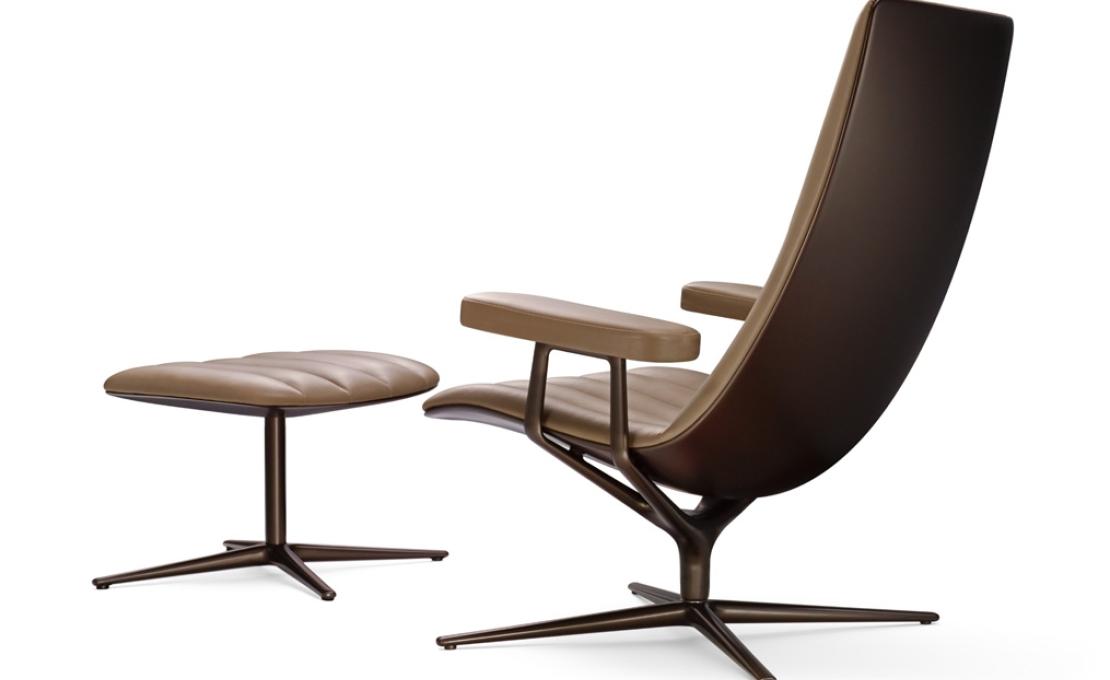 Пуф от фабрики Walter Knoll модель Healey Lounge Foot