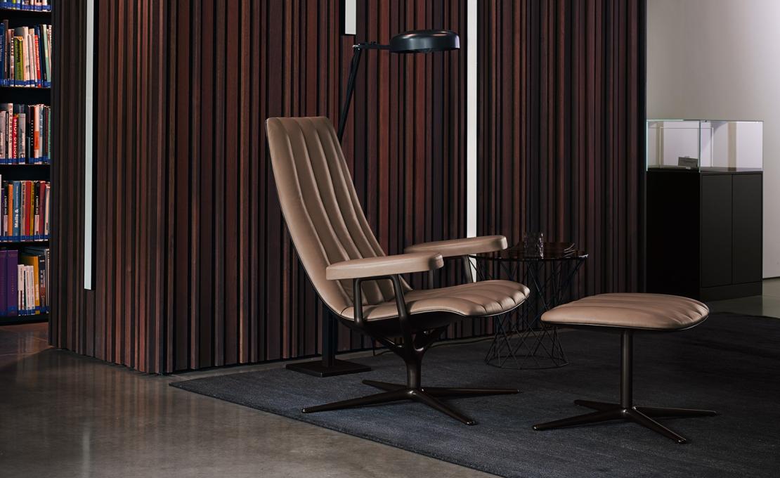Пуф от фабрики Walter Knoll модель Healey Lounge Foot