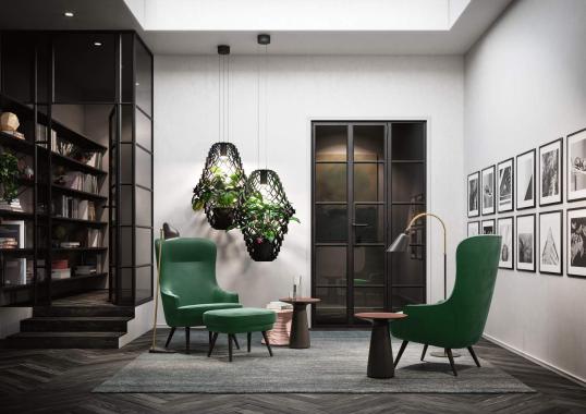 Журнальный столик от фабрики Walter Knoll модель Foster 620 Side Table