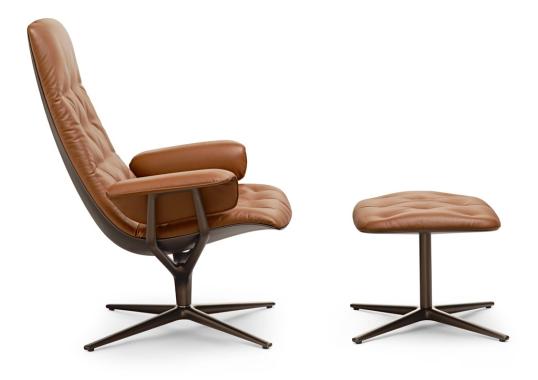 Пуф от фабрики Walter Knoll модель Healey Soft Foot