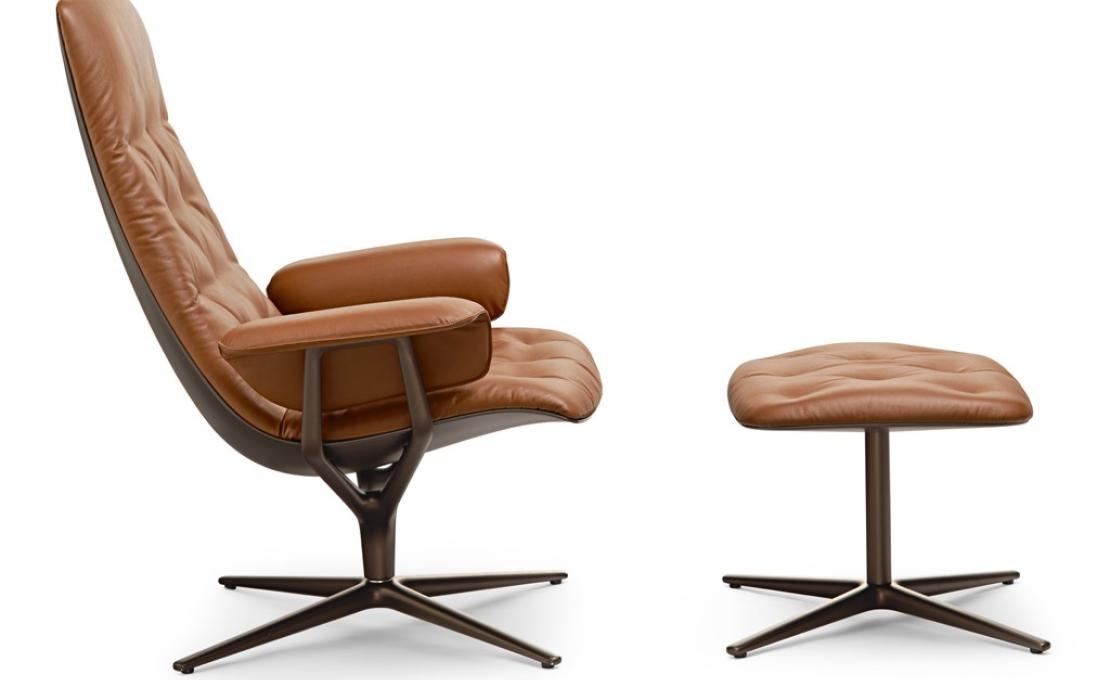 Пуф от фабрики Walter Knoll модель Healey Soft Foot