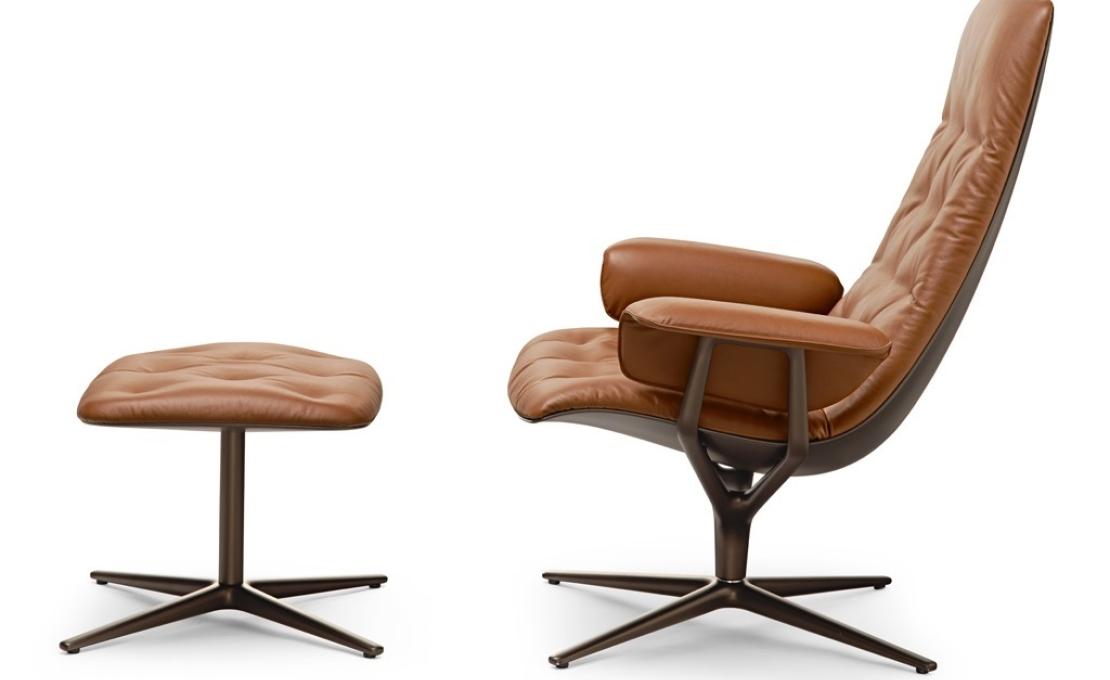 Пуф от фабрики Walter Knoll модель Healey Soft Foot