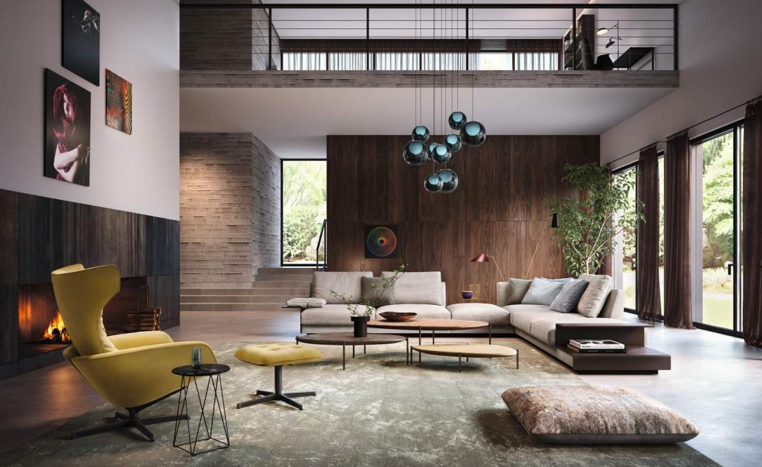 Журнальный столик от фабрики Walter Knoll модель Ishino Side Table
