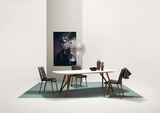 Стул от фабрики Walter Knoll модель Liz Wood 