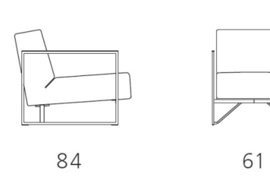 Кресло от фабрики Walter Knoll модель 610-10