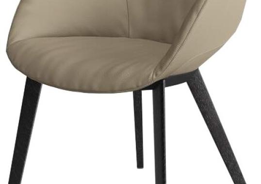Стул Walter Knoll Sheru Chair with Wooden Legs image 1