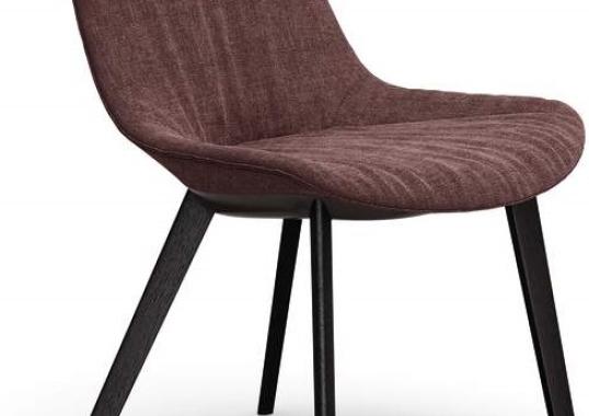 Стул от фабрики Walter Knoll модель Sheru  with Wooden Legs