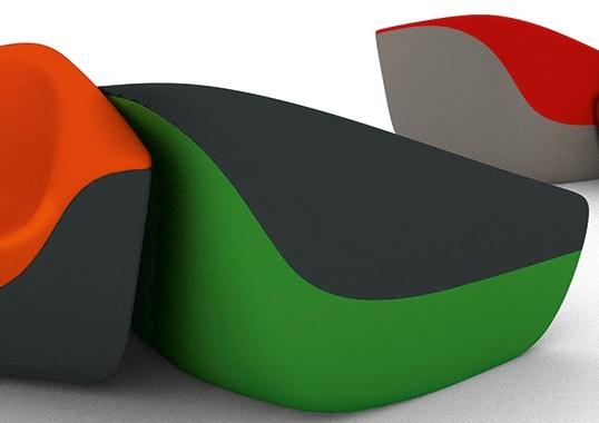 Кресло от фабрики Walter Knoll модель Seating Stones Lounge 