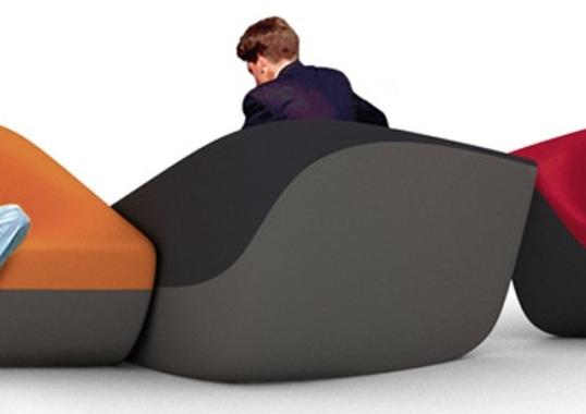 Кресло от фабрики Walter Knoll модель Seating Stones Lounge 