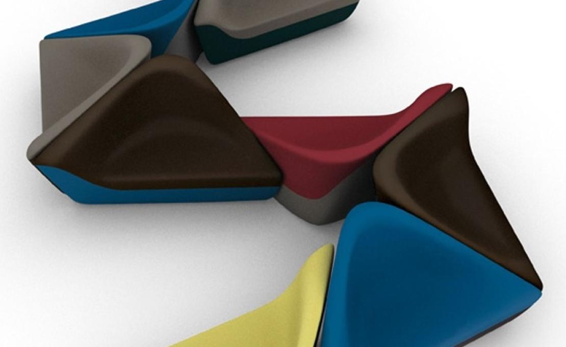 Кресло от фабрики Walter Knoll модель Seating Stones Lounge 