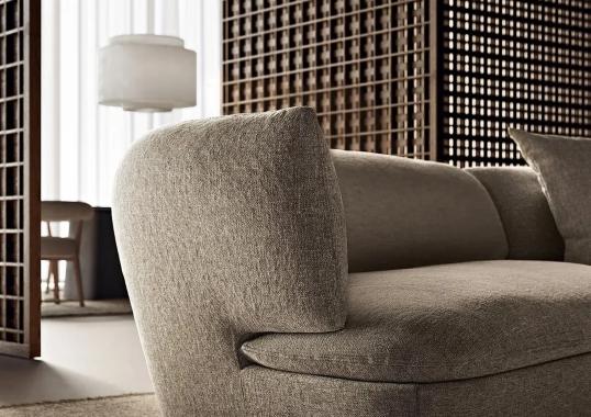 Диван модель Quincy фабрики Flexform - дизайн Антонио Читтерио