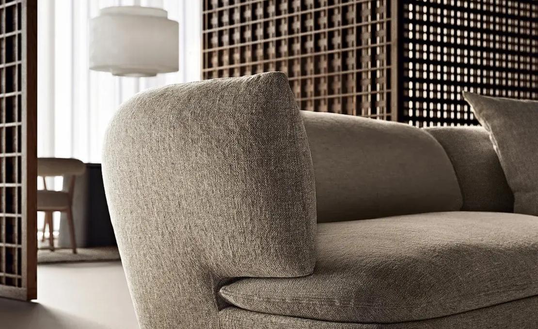 Диван модель Quincy фабрики Flexform - дизайн Антонио Читтерио