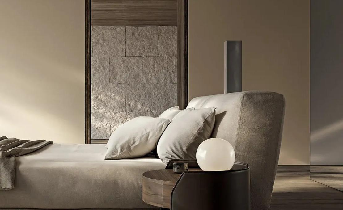 Кровать модель LOUNGESCAPE фабрики Flexform - Антонио Читтерио