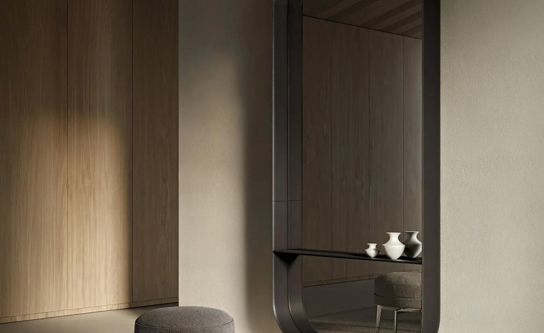 Зеркало модель SORETO фабрики Flexform - Fumie Shibata