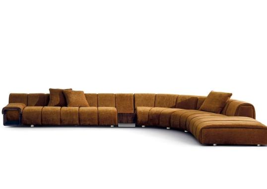 Диван модель Ruffle фабрики Minotti - GamFratesi