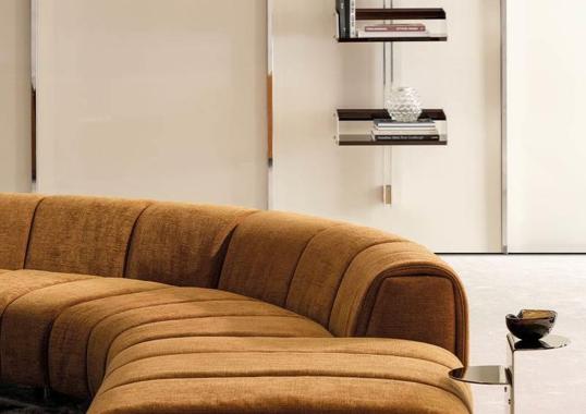 Диван модель Ruffle фабрики Minotti - GamFratesi