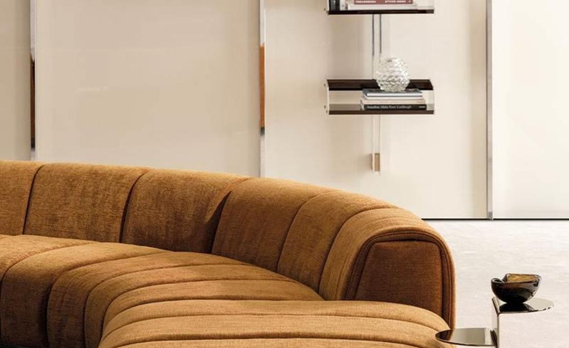 Диван модель Ruffle фабрики Minotti - GamFratesi