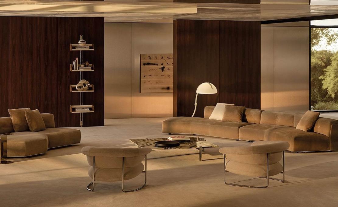 Диван модель Softcase фабрики Minotti - Hannes Peer