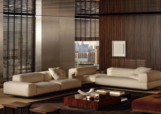 Диван модель Orion фабрики Minotti