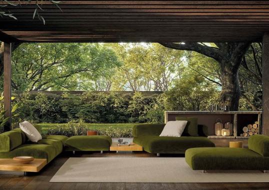Диван Orion Outdoor от Minotti image 2