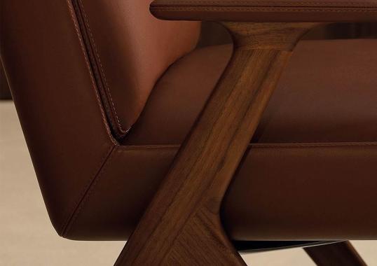 Стул модель Lilliam Dining фабрики Minotti - Hannes Peer