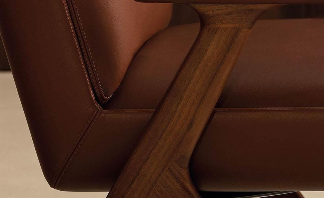 Стул модель Lilliam Dining фабрики Minotti - Hannes Peer