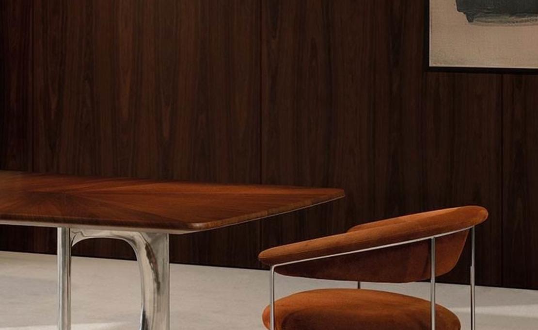 Стул модель Elyne Dining фабрики Minotti - Hannes Peer