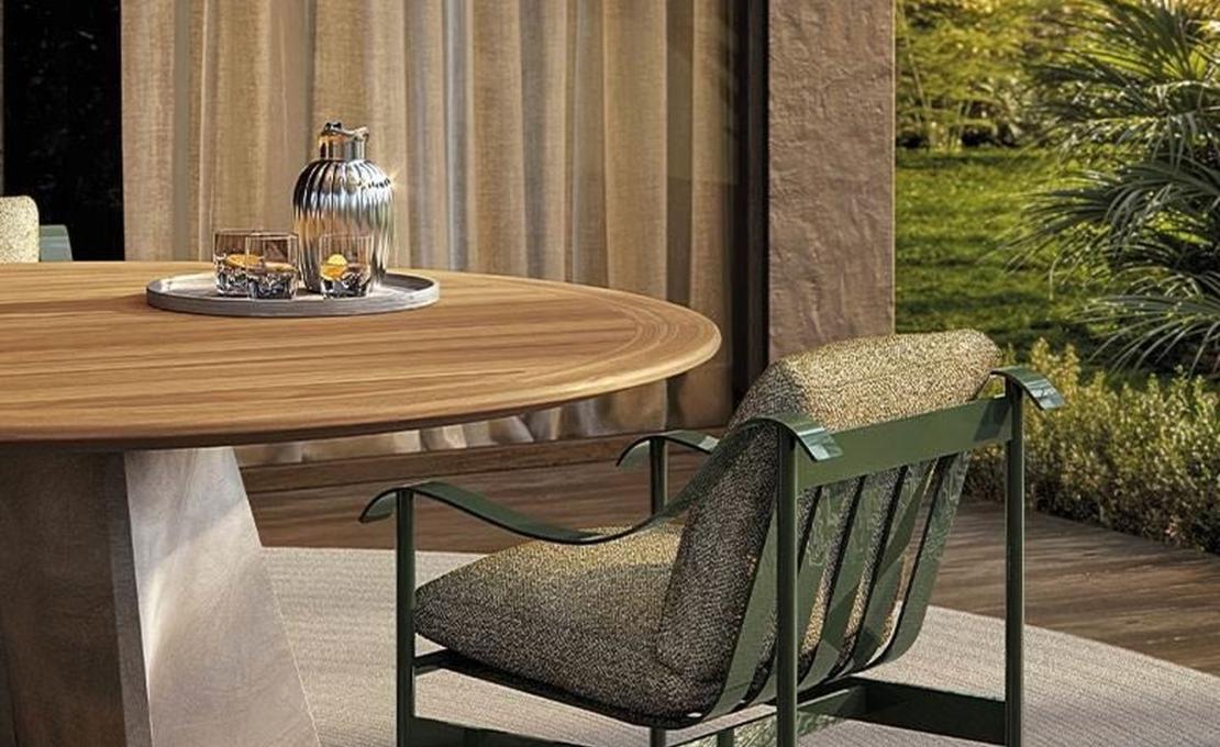 Стул модель Sandy Dining фабрики Minotti - nendo