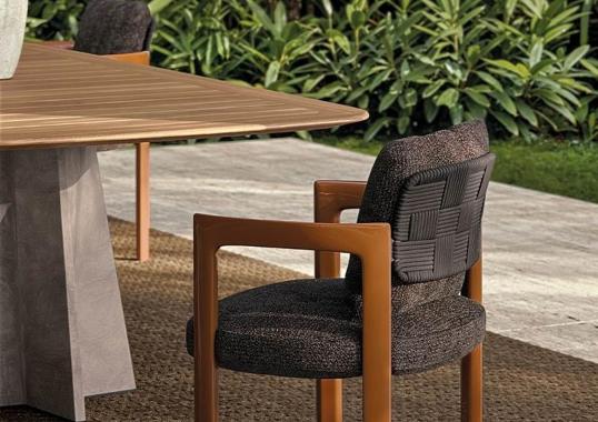 Стул модель Giulietta Cord Outdoor фабрики Minotti - Inoda+Sveje