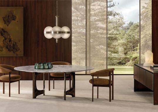 Обеденный стол модель Blaine фабрики Minotti - Hannes Peer