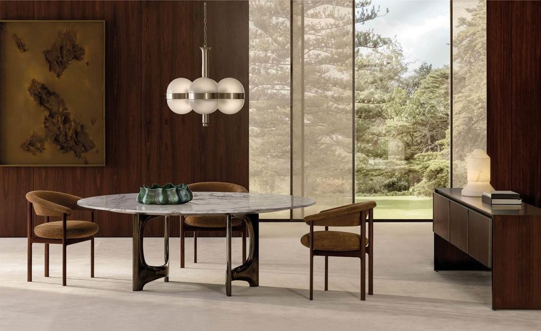 Обеденный стол модель Blaine фабрики Minotti - Hannes Peer